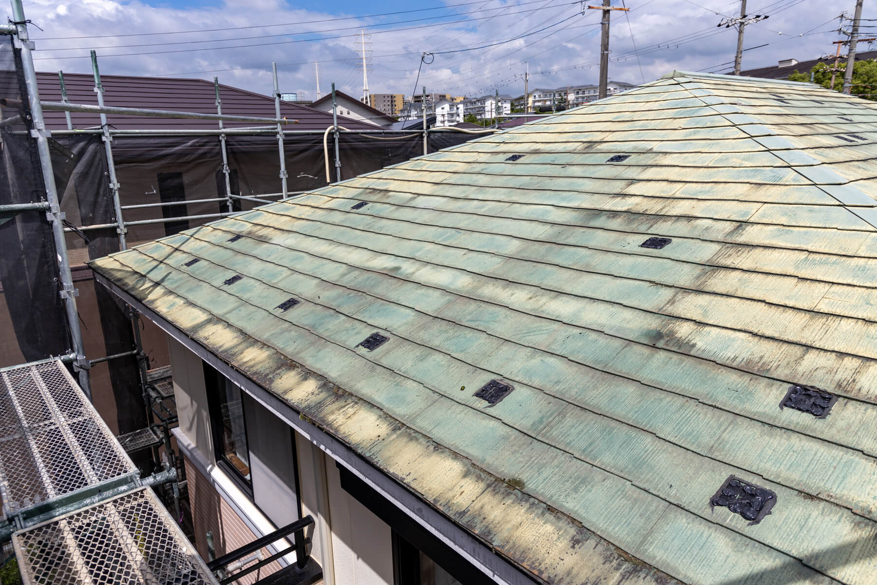屋根瓦の写真
